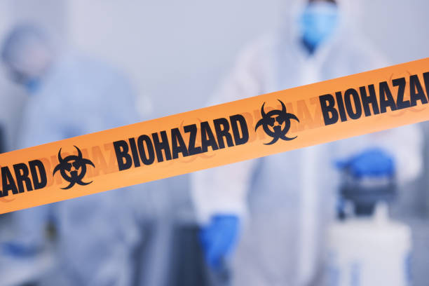 Professional Infectious Disease Decontamination technician working in Portage, WI